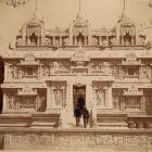 Exhibition photograph - Pavilion of Dutch East Indies - Replica of Sari Temple in Yogyakarta, Paris Universal Expositin 1900